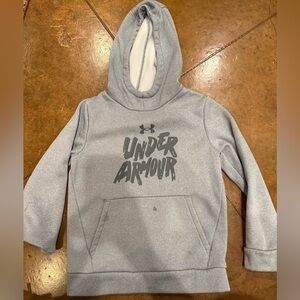 Under Armour Kids Light Gray Hoodie